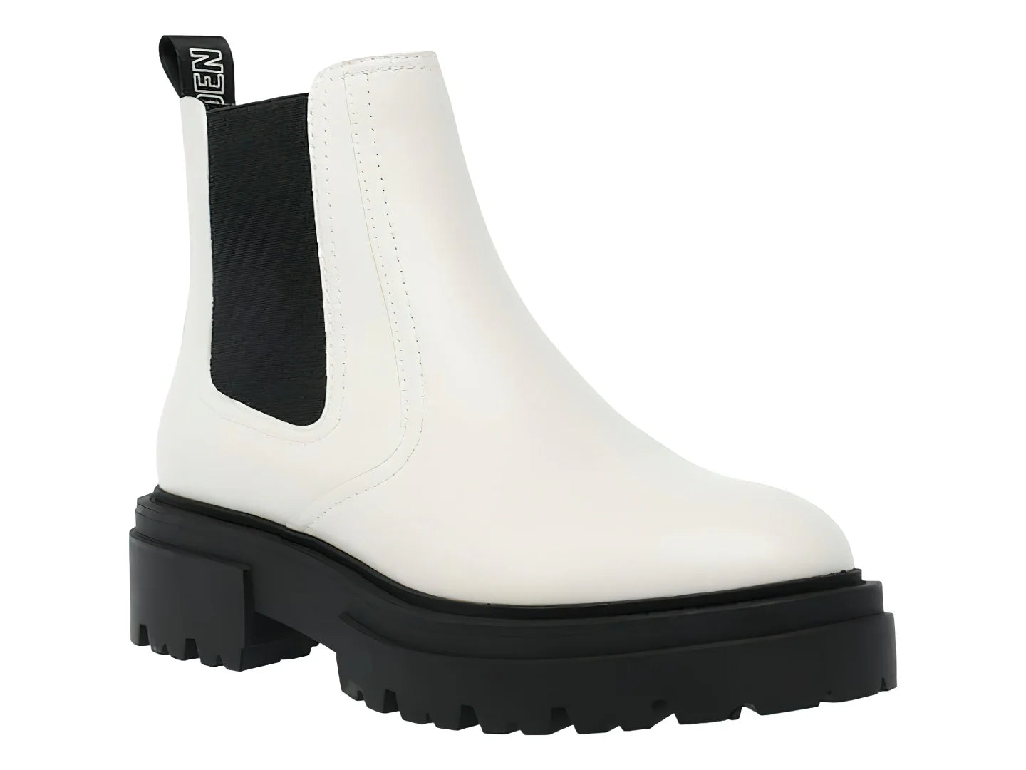 Botines Steve Madden Astute Color Bone para Mujer