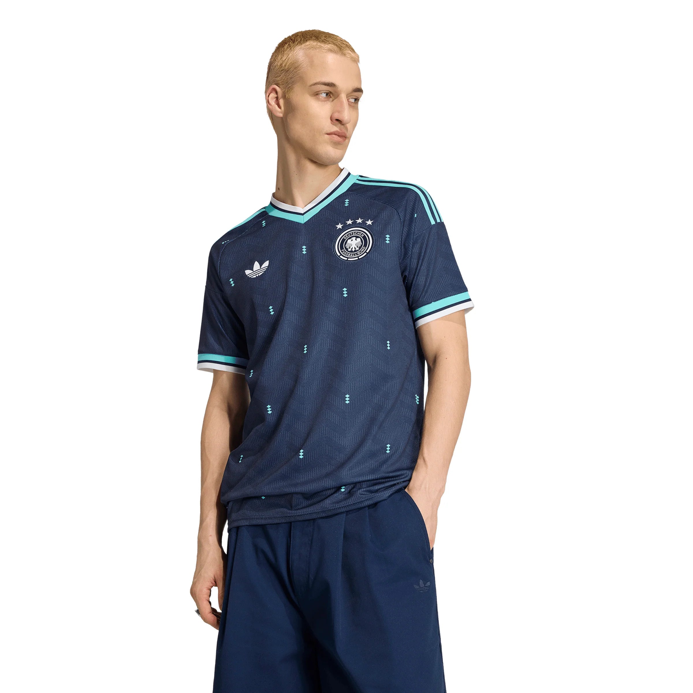 adidas Germany Away Mens Soccer Jersey 2026 Navy