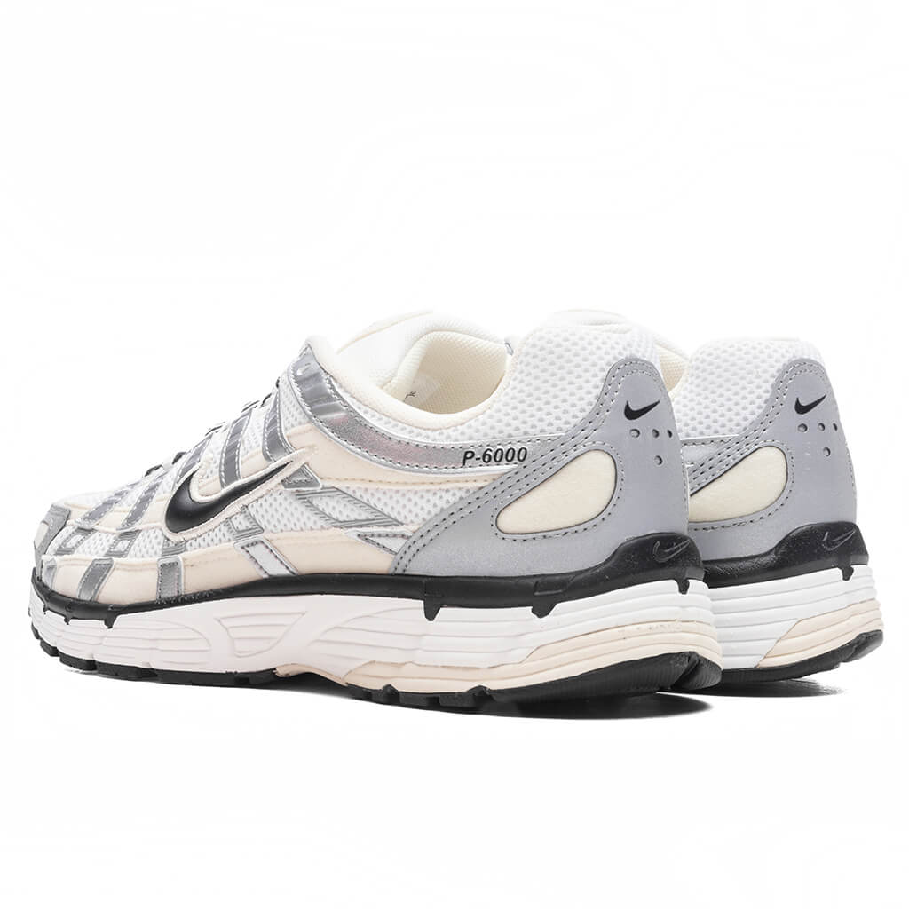 Womens P 6000 Coconut Milk Black Summit White