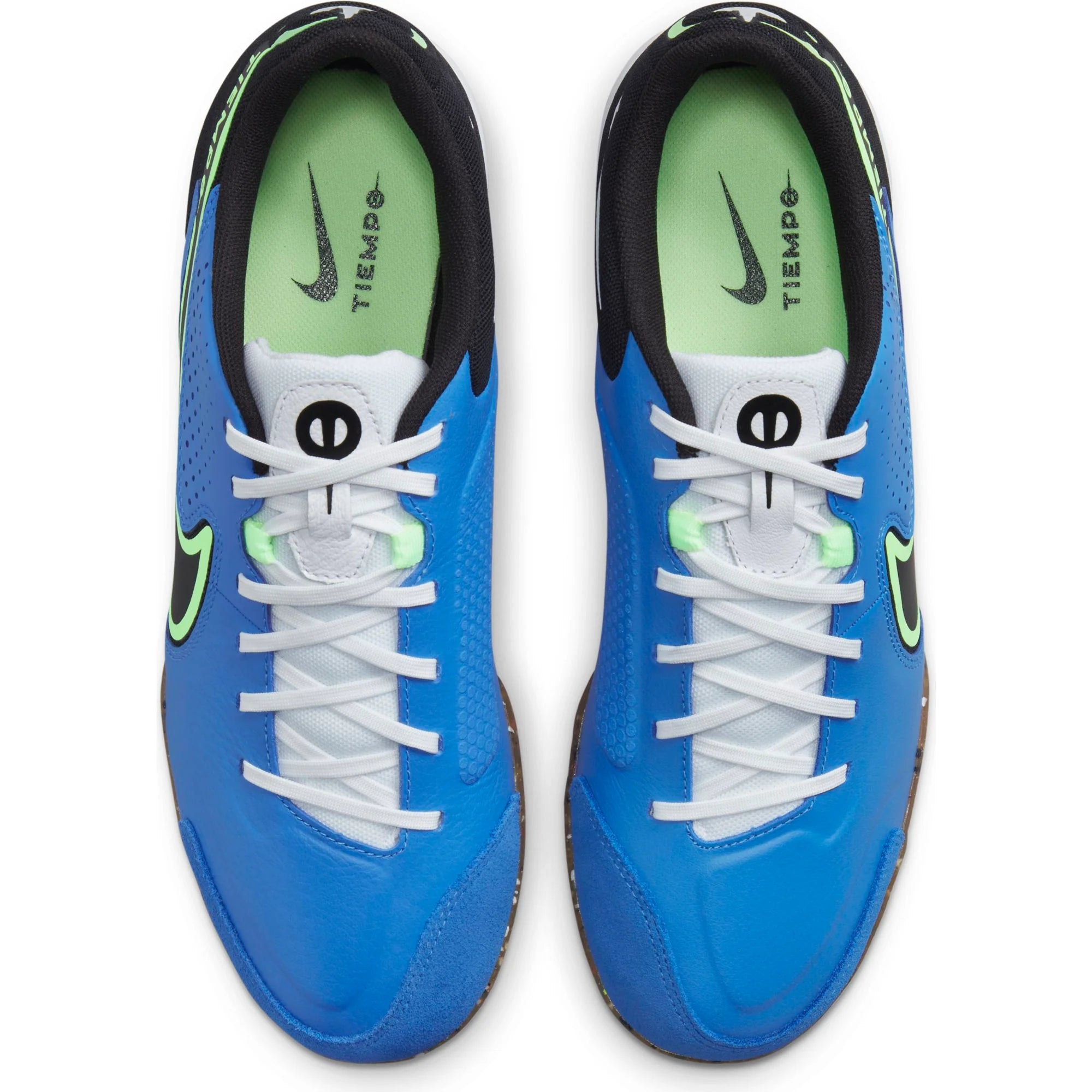 Nike Tiempo Legend 9 Academy IC Indoor Soccer Shoes Blue Black Lime