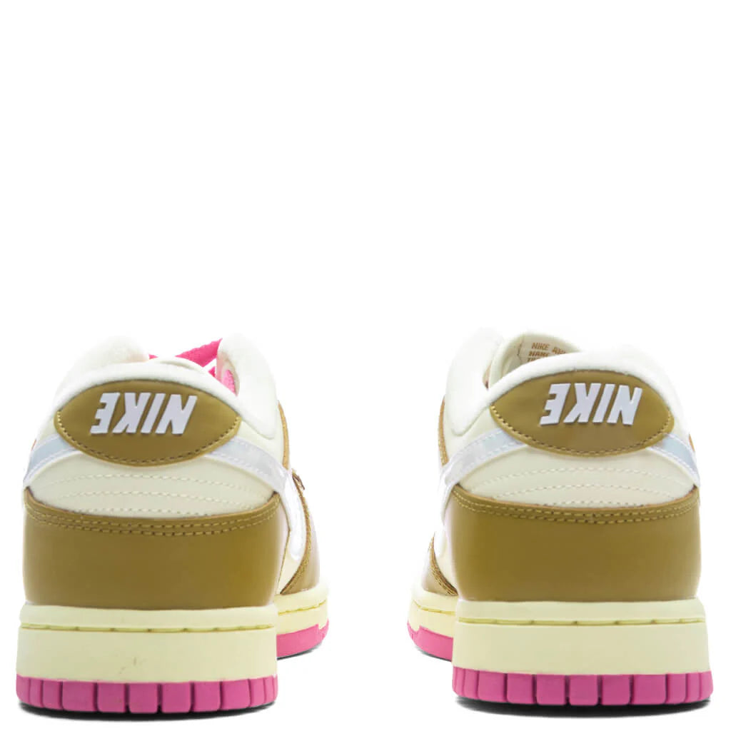 Womens Dunk Low SE Bronzine Coconut Milk Playful Pink