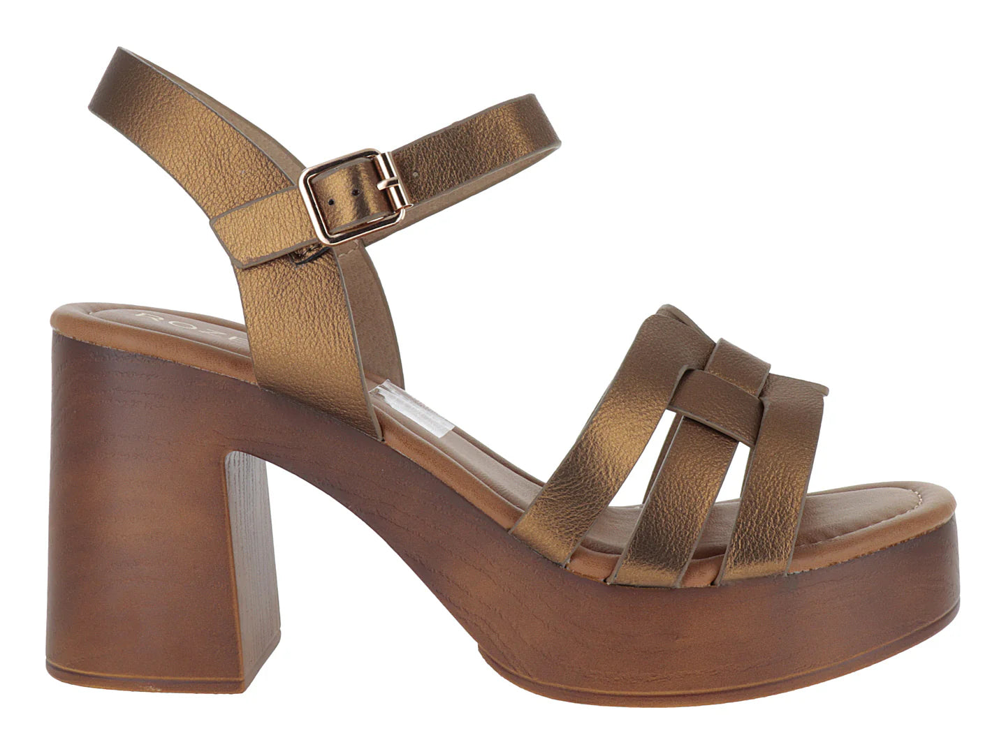 Sandalias ROZE Color Bronze para Mujer