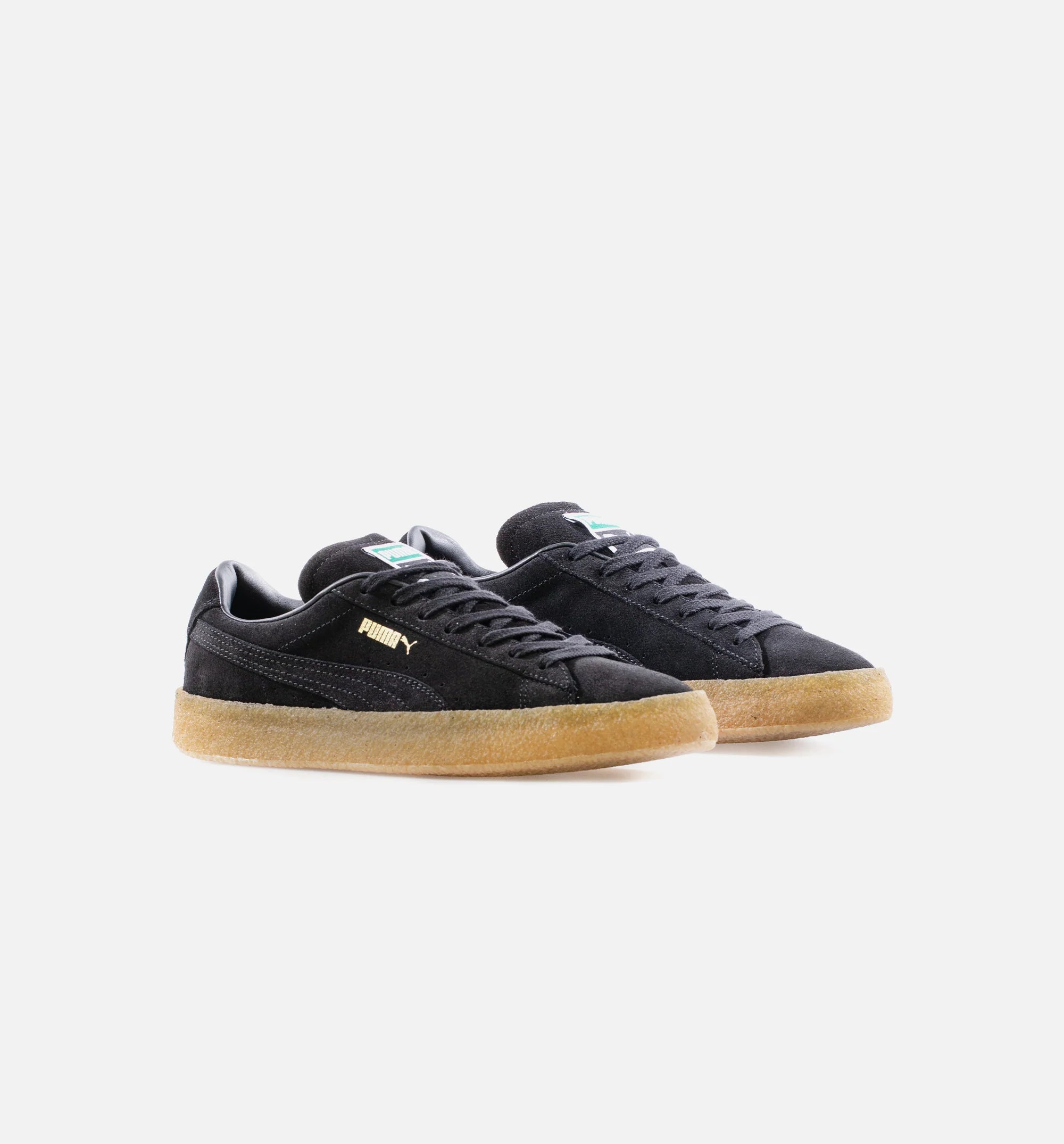 Suede Crepe Mens Lifestyle Shoe Black Brown