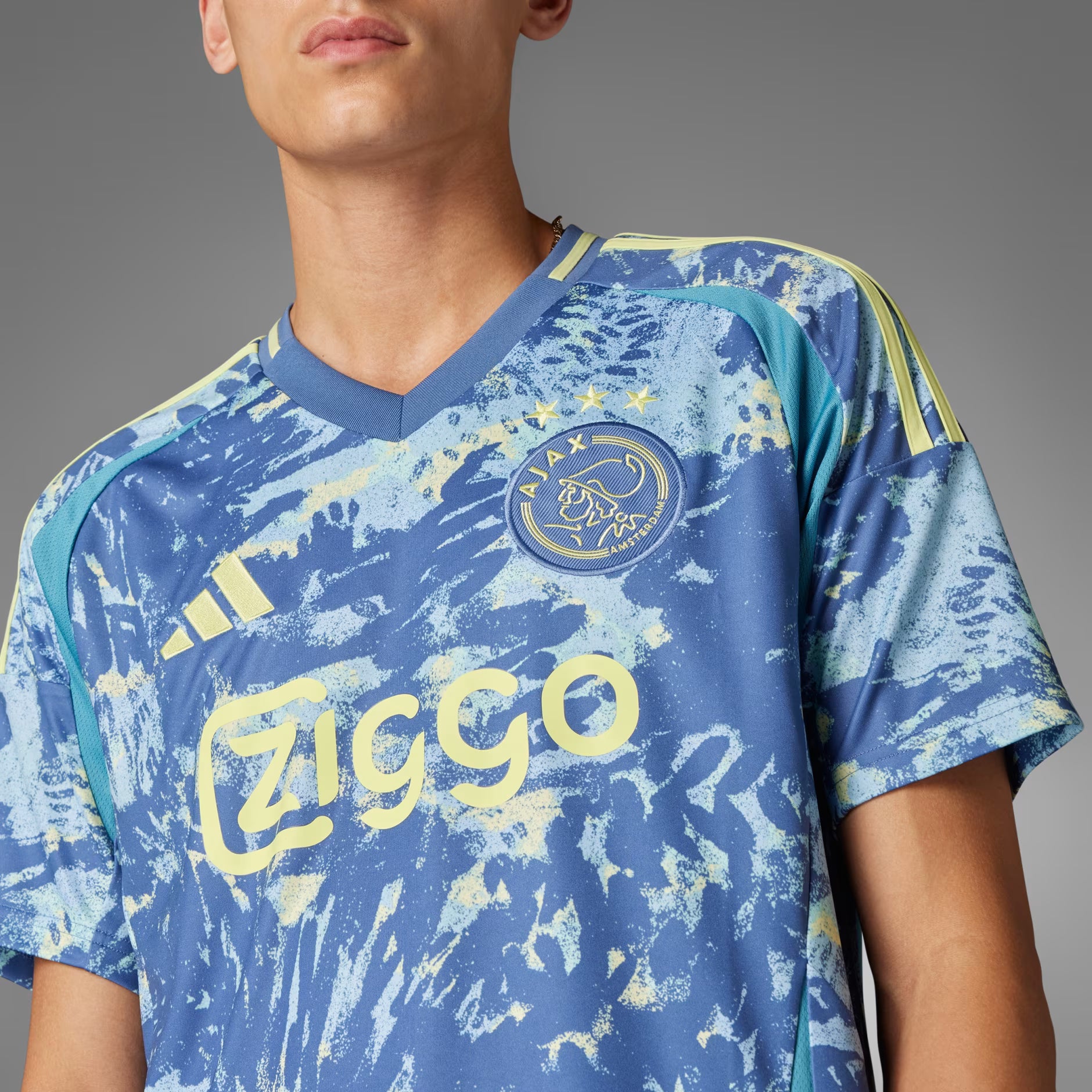 adidas Ajax Amsterdam Away Jersey 24 25 Crew Blue