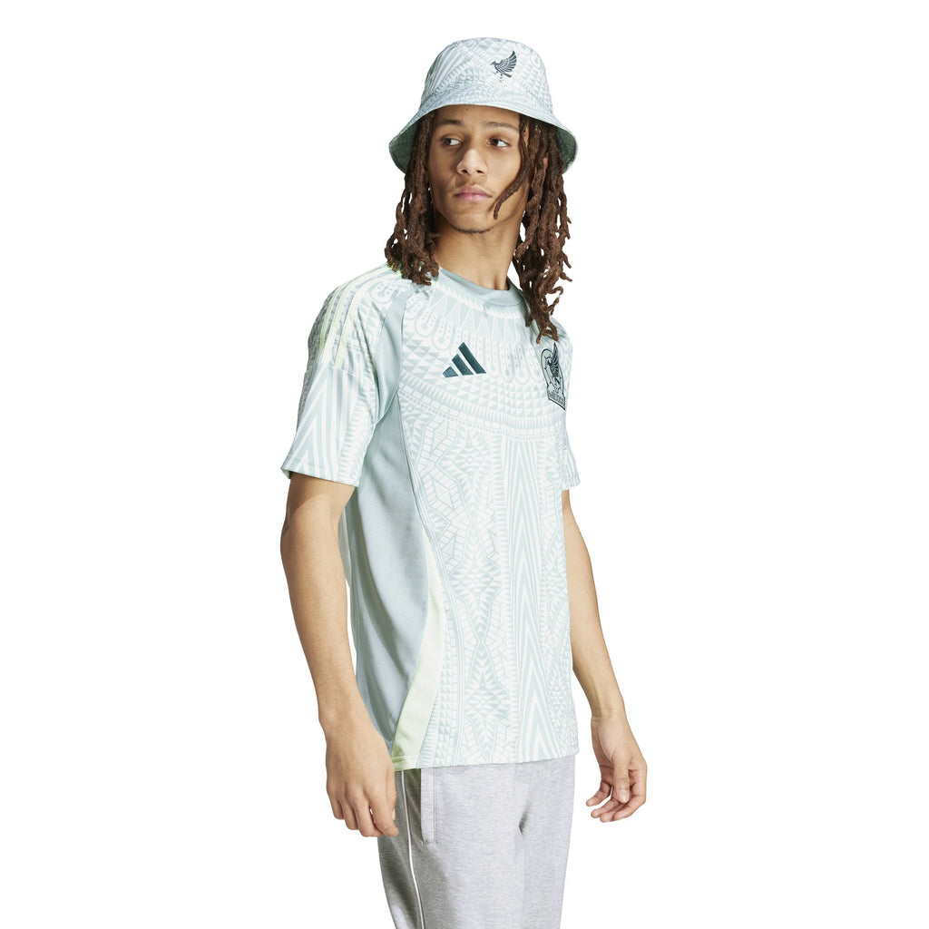 adidas Mexico Away Jersey 2024 Linen Green
