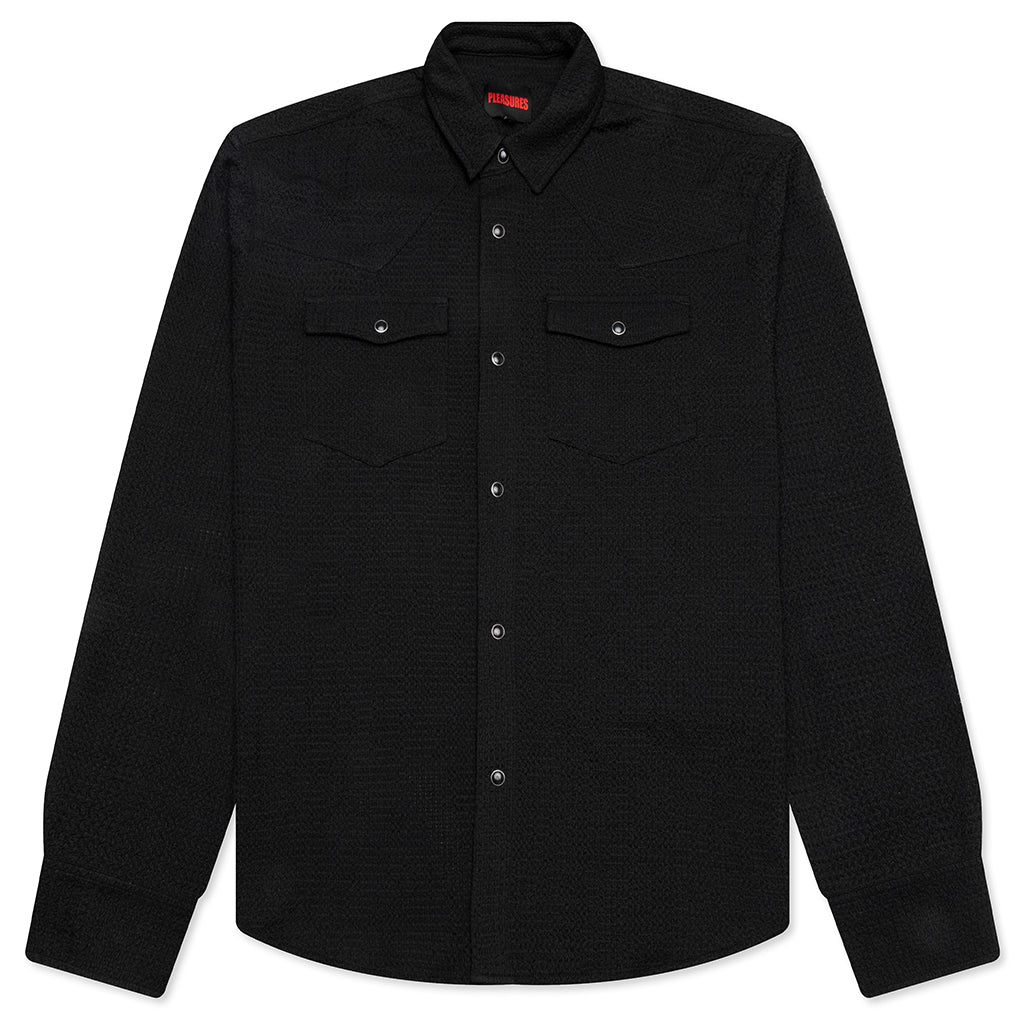 Hive Western Shirt Black