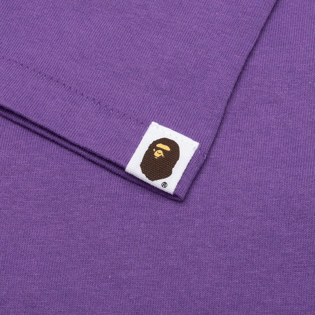Kids Colors Shark Tee Purple