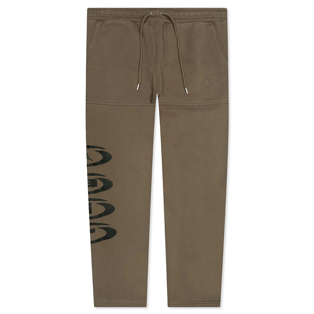 Air Jordan x Travis Scott Mens Fleece Pants Palomino
