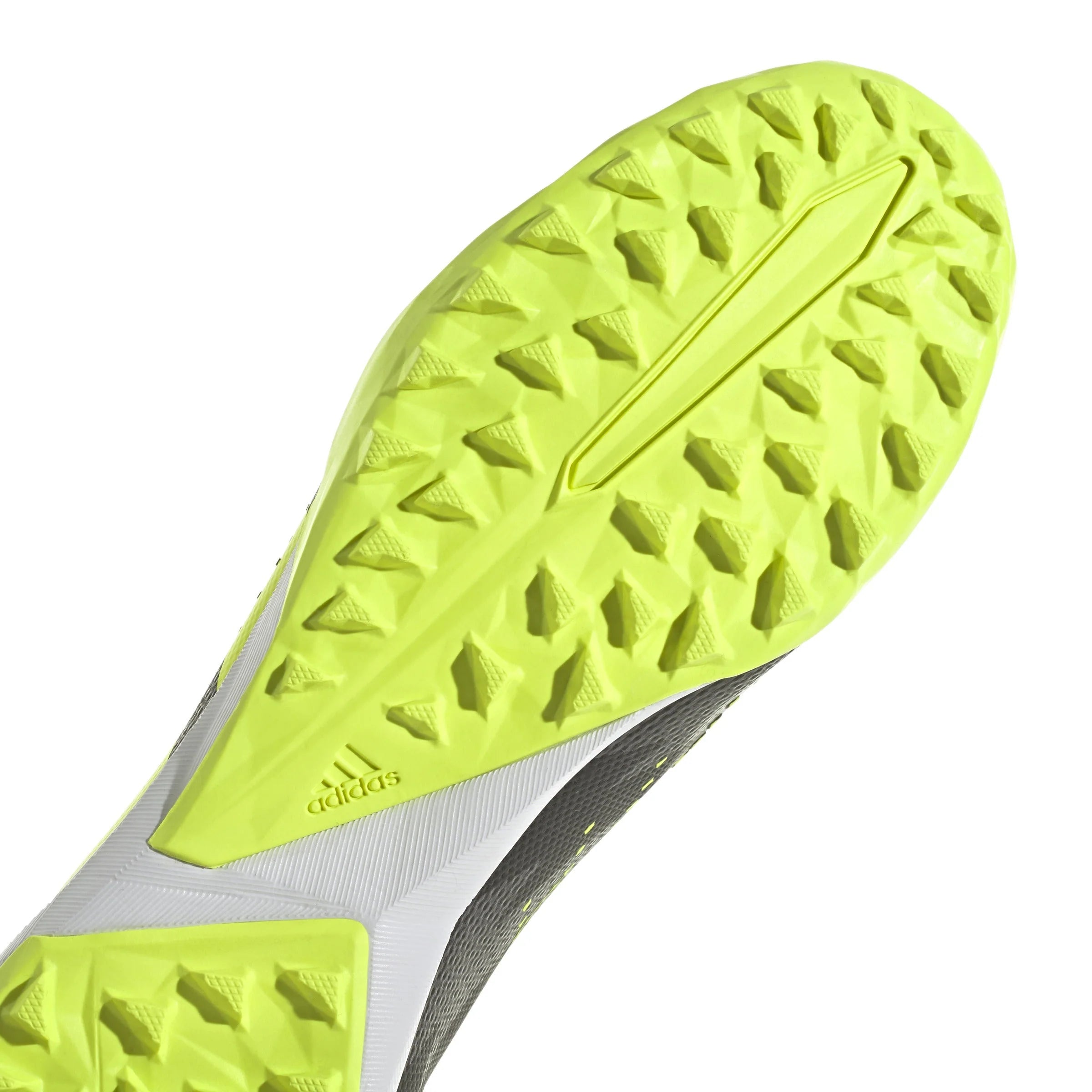 adidas Predator Accuracy Injection3 TF Turf Soccer Cleats Black Solar Yellow Grey Five