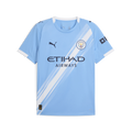 PUMA Mens Manchester City Home Jersey 25 Light Blue White