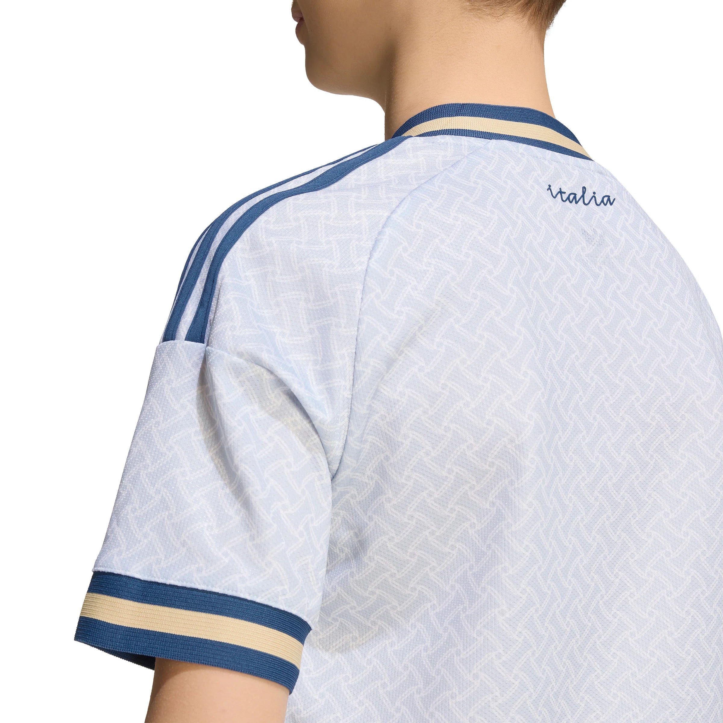 adidas Italy Away Youth Soccer Jersey 2026 Blue