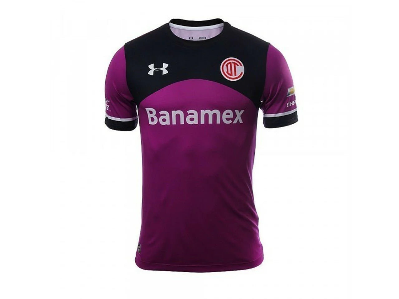 Under Armour Toluca 2015 2016 Official Third Goal Keeper Jersey Purple Black