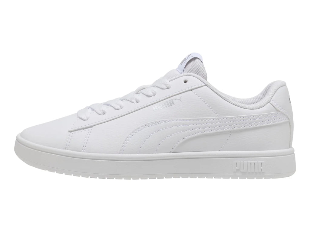 Tenis PUMA Rickie Classic Blanco y Plata para Hombre