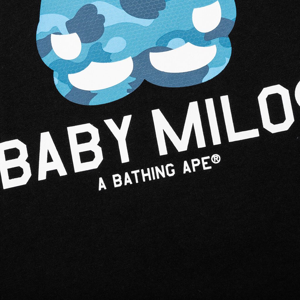Honeycomb Camo Baby Milo Tee Black Blue