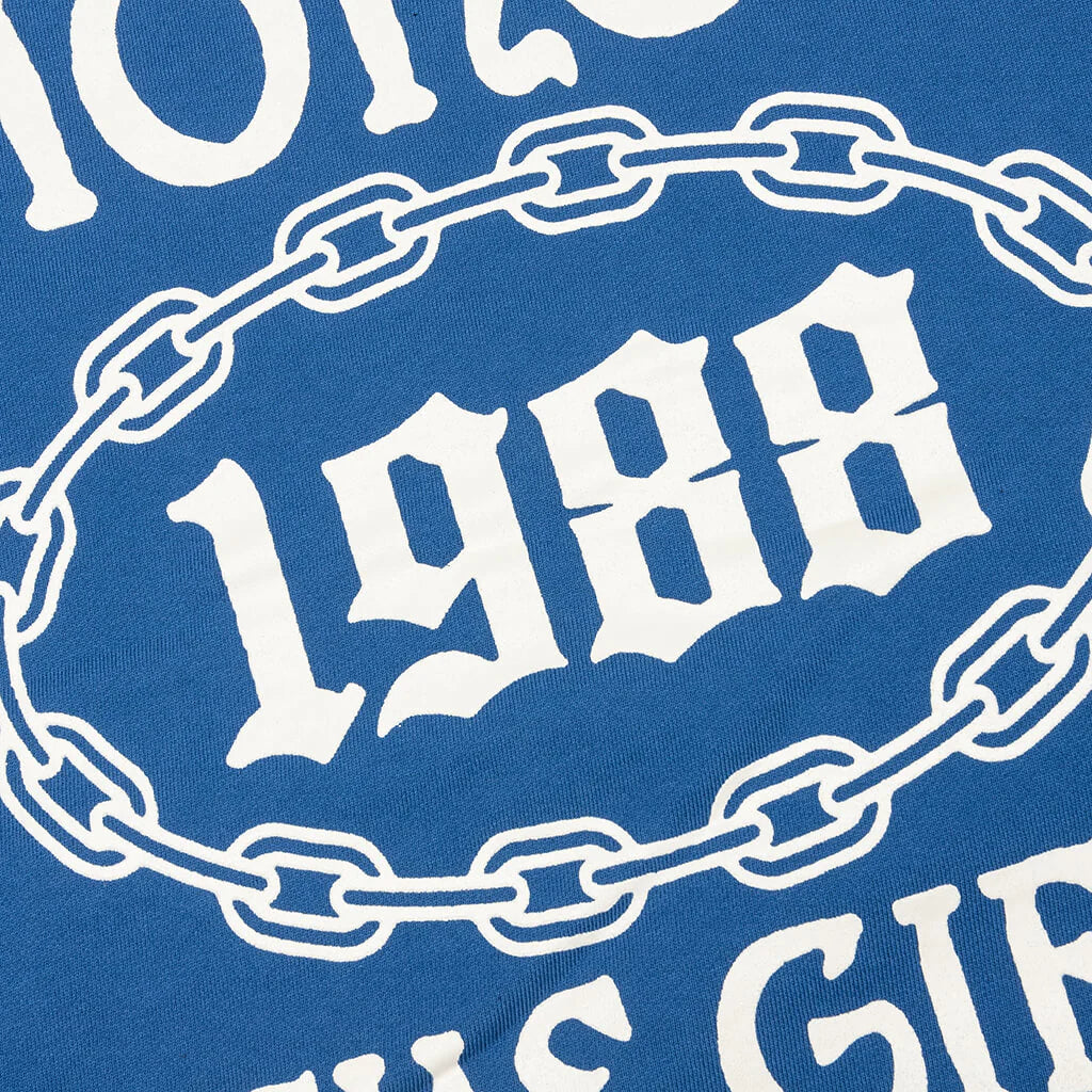 Chainlink Logo Hoodie Blue