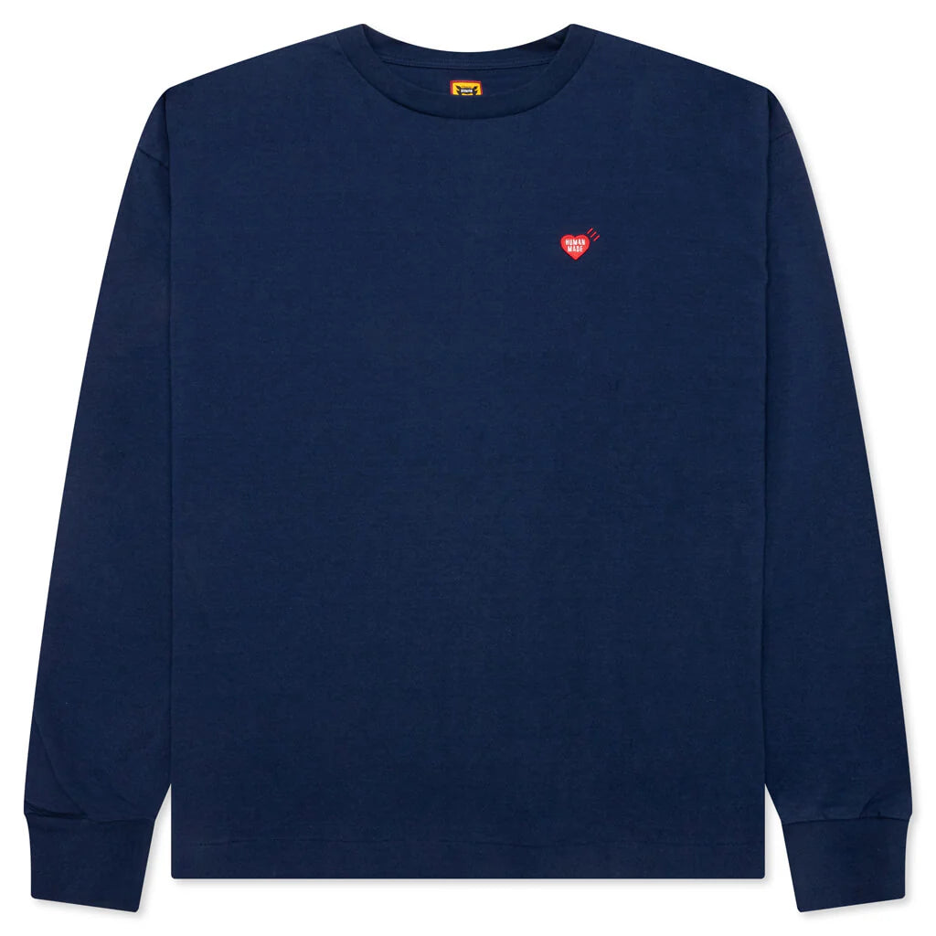 Graphic L S T Shirt 6 Navy