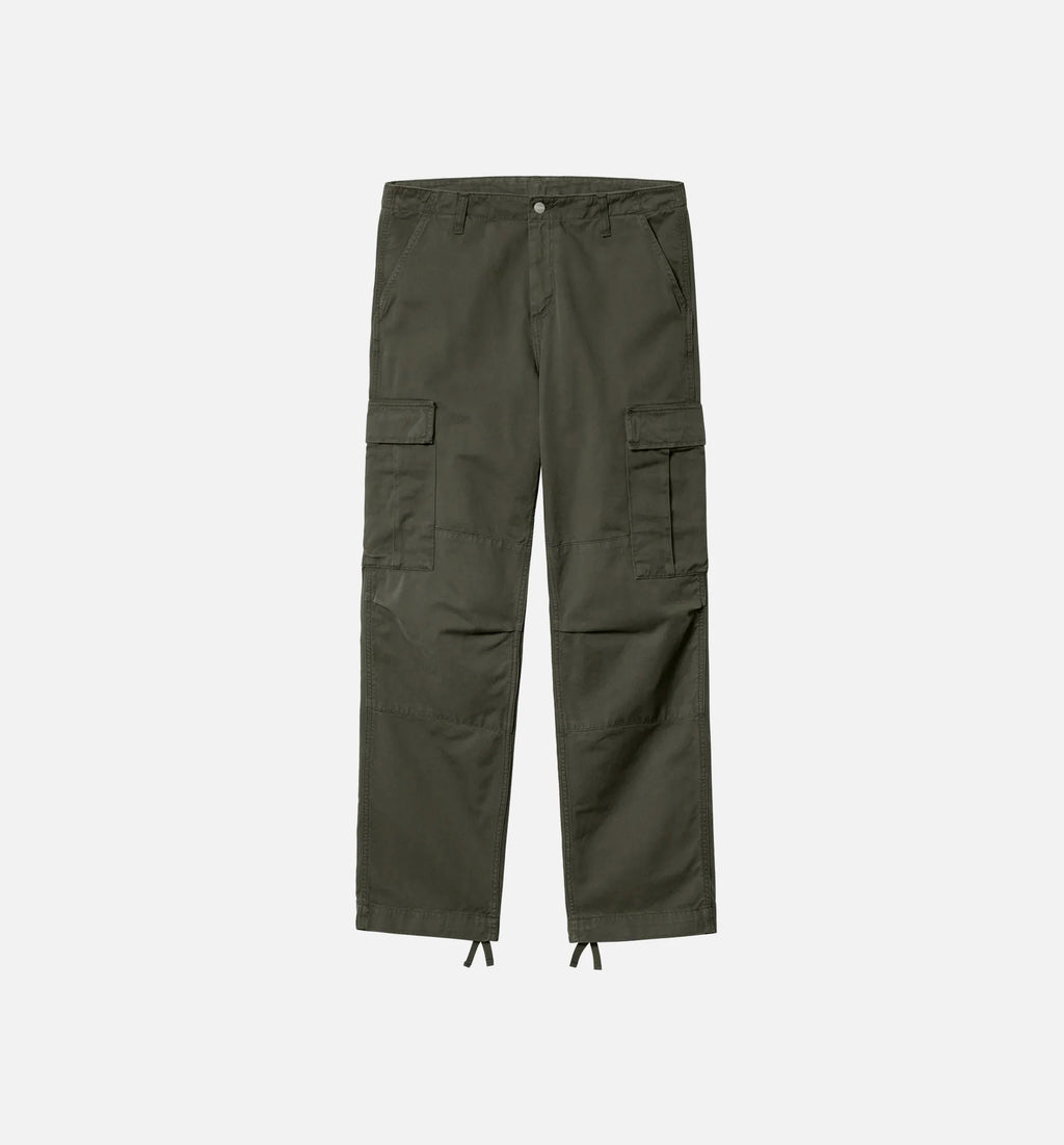 Rugged Flex Relaxed Fit Cargo Mens Pants Olive