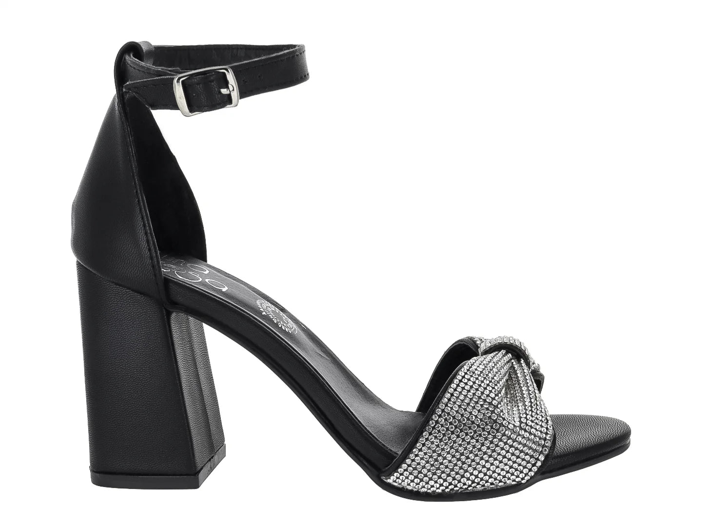 Sandalias Mirlo Negro para Mujer