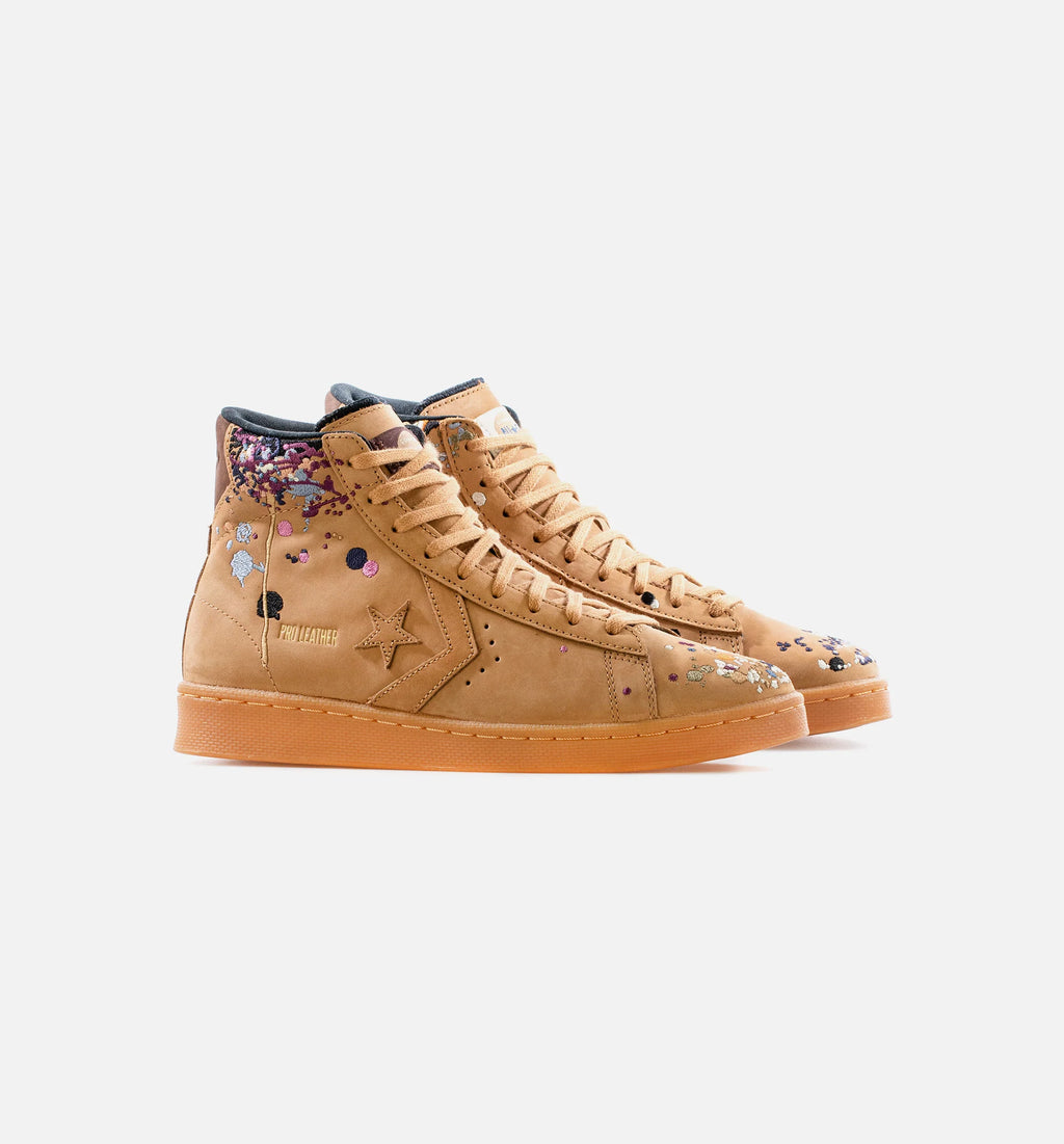 Converse X Bandulu Pro Leather High Mens Lifestyle Shoe Brown Gum