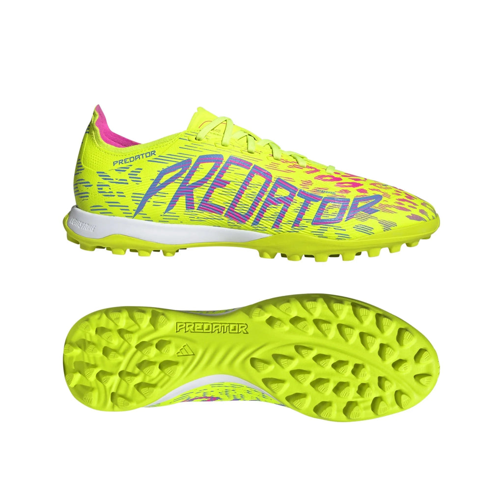 adidas Predator League Turf Boots Lemon Blue