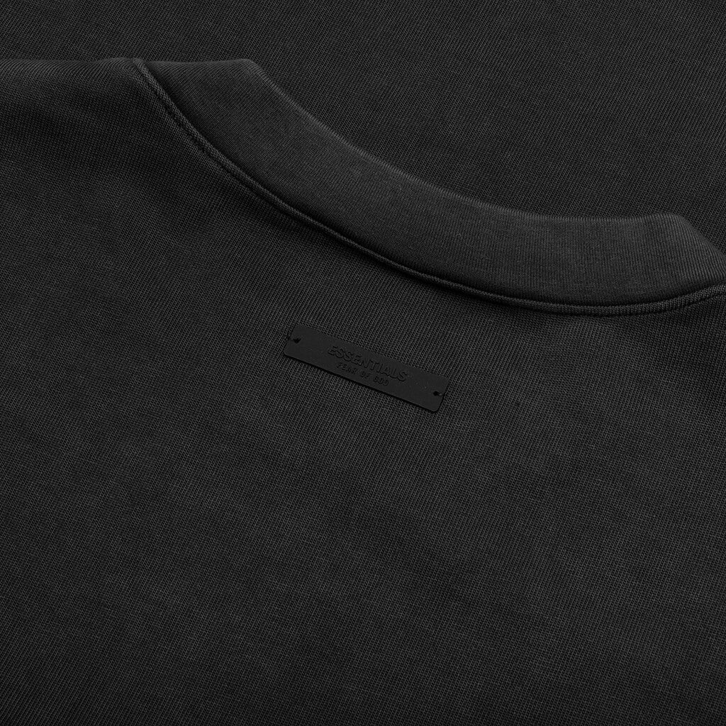 Heavy Crewneck Tee Black