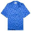 Polka Dot Camp Shirt Blue