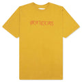 Wreath Of Roses Tee Mustard