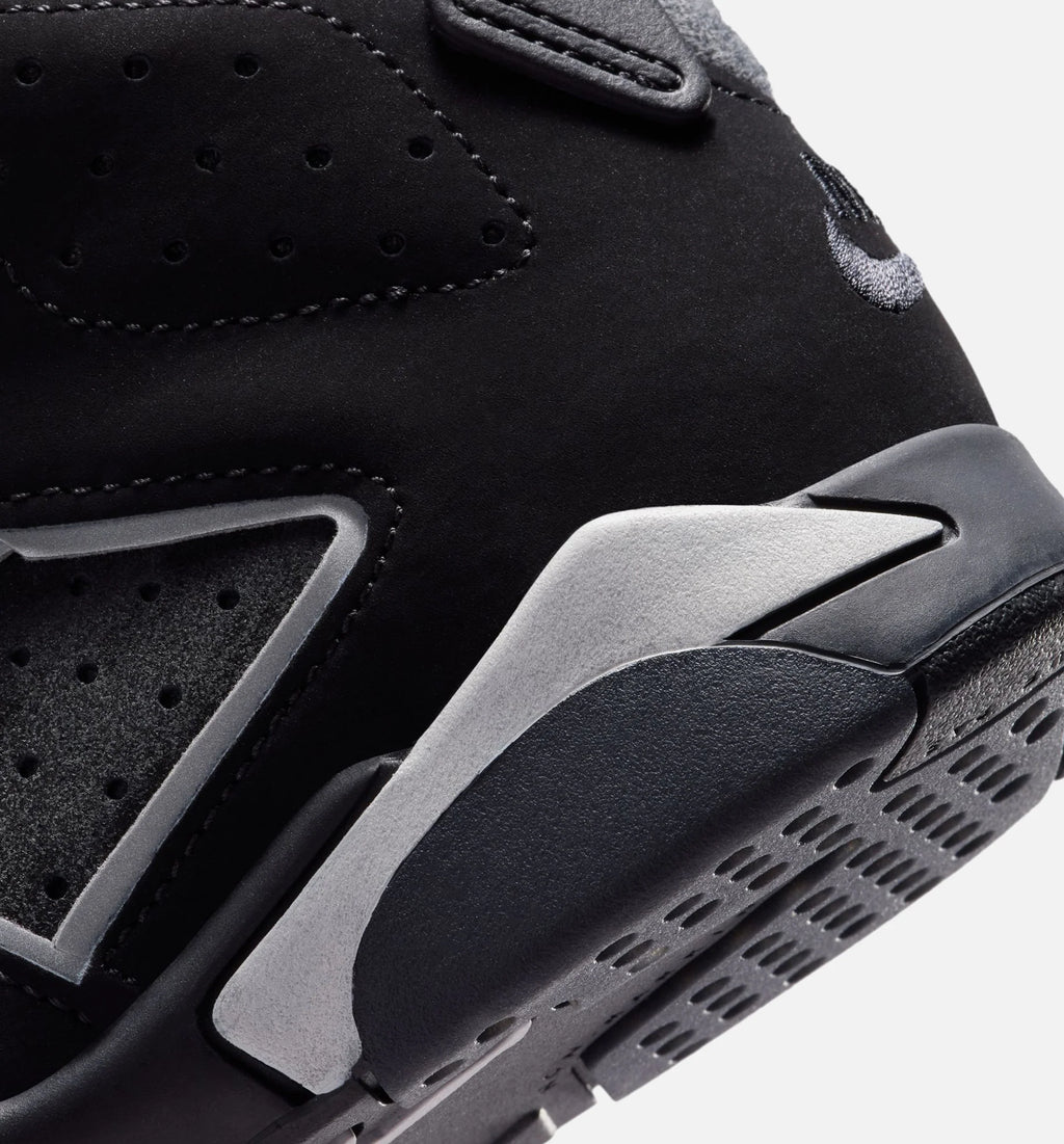 Air Jordan 6 Cap Gown Preschool Lifestyle Shoe Black Multi Color Multi Color Free Shipping