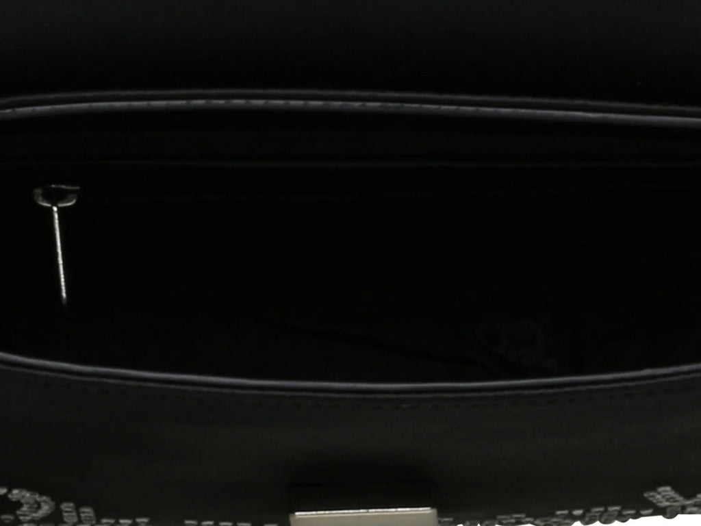 Bolsa de Hombro Steve Madden Bmadde Negro Plata para Mujer
