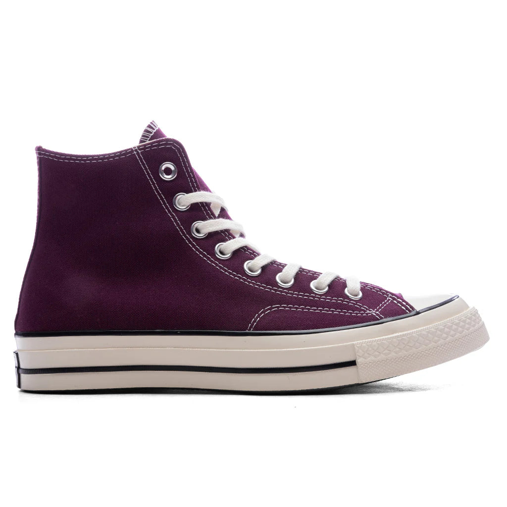 Chuck 70 Hi Frozen Acai Egret Black