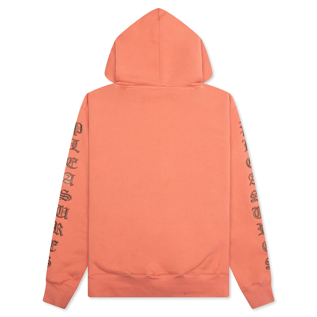 OE Zip Up Hoodie Rust