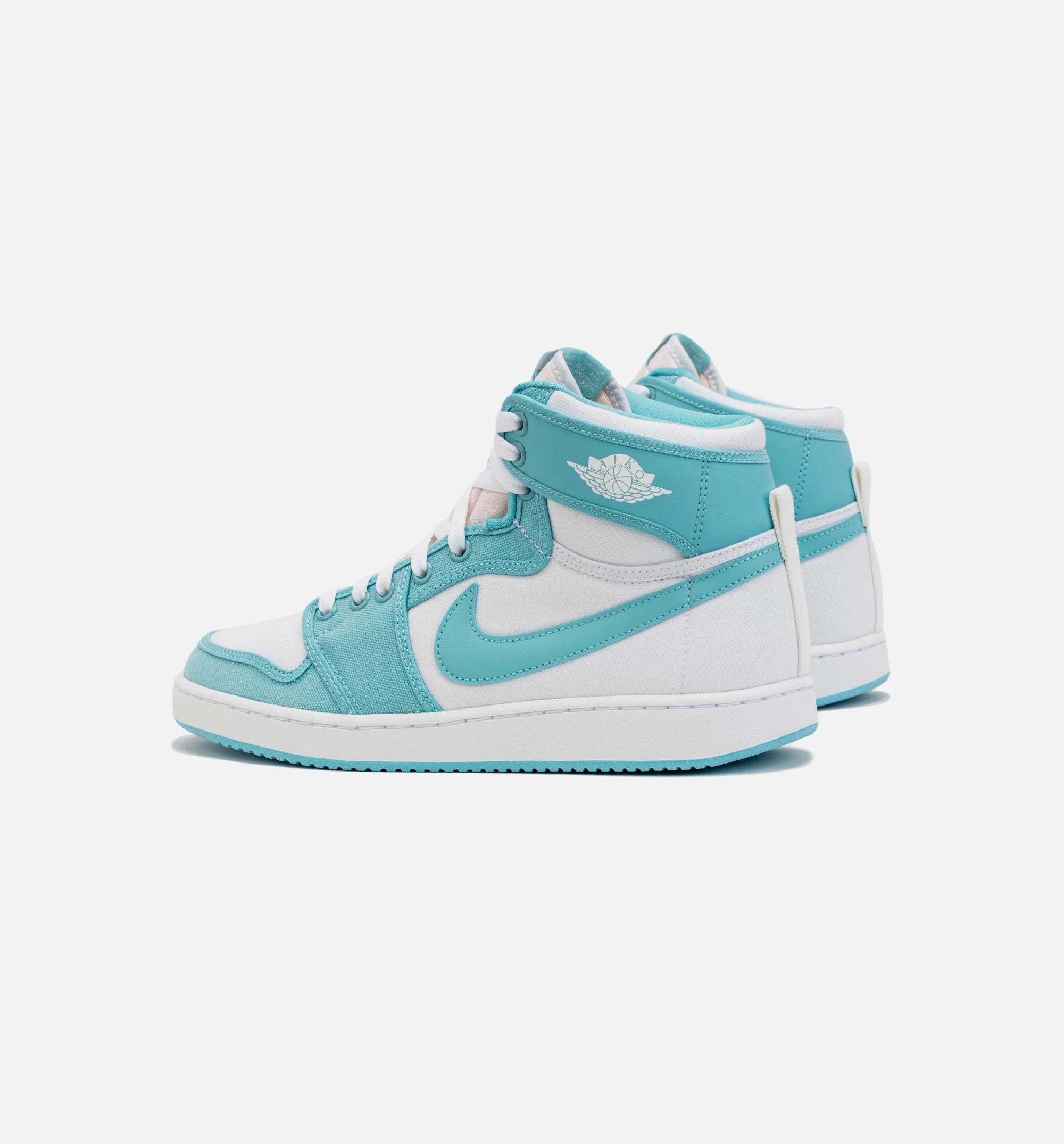 Air Jordan 1 KO Bleached Aqua Mens Lifestyle Shoe Aqua White