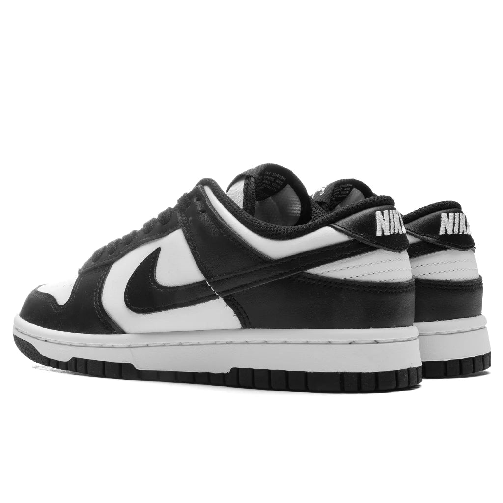 Womens Dunk Low Panda White Black