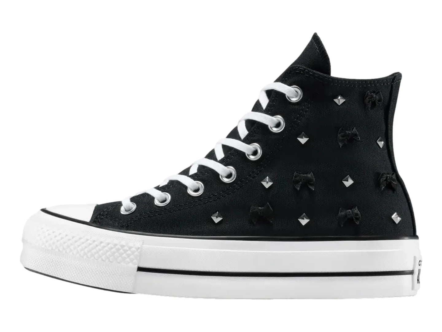 Tenis Converse CTAS Lift Platform Negro para Mujer