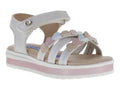 Sandalias Coqueta Color Perla para Niña