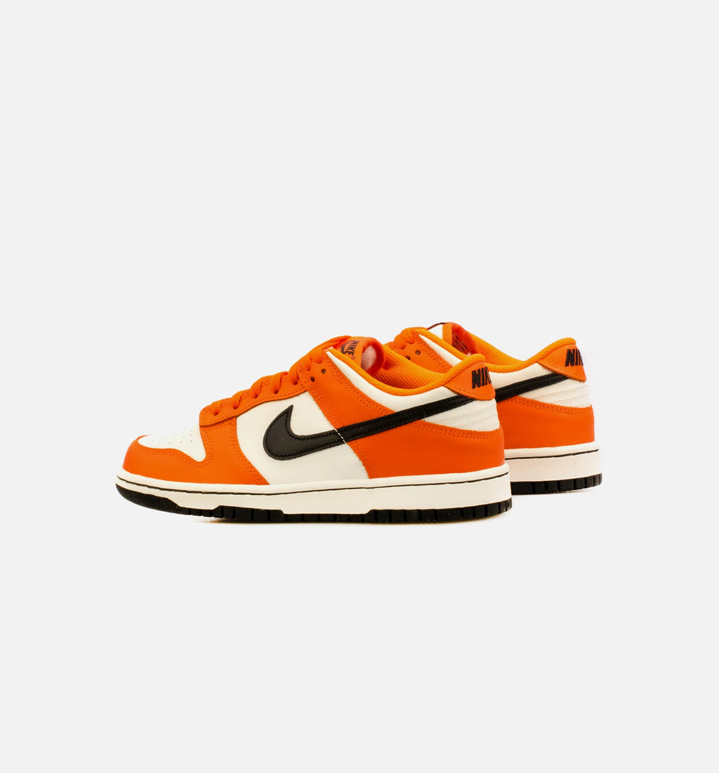 Dunk Low Halloween Grade School Lifestyle Shoe Orange Black Limit One Per Customer