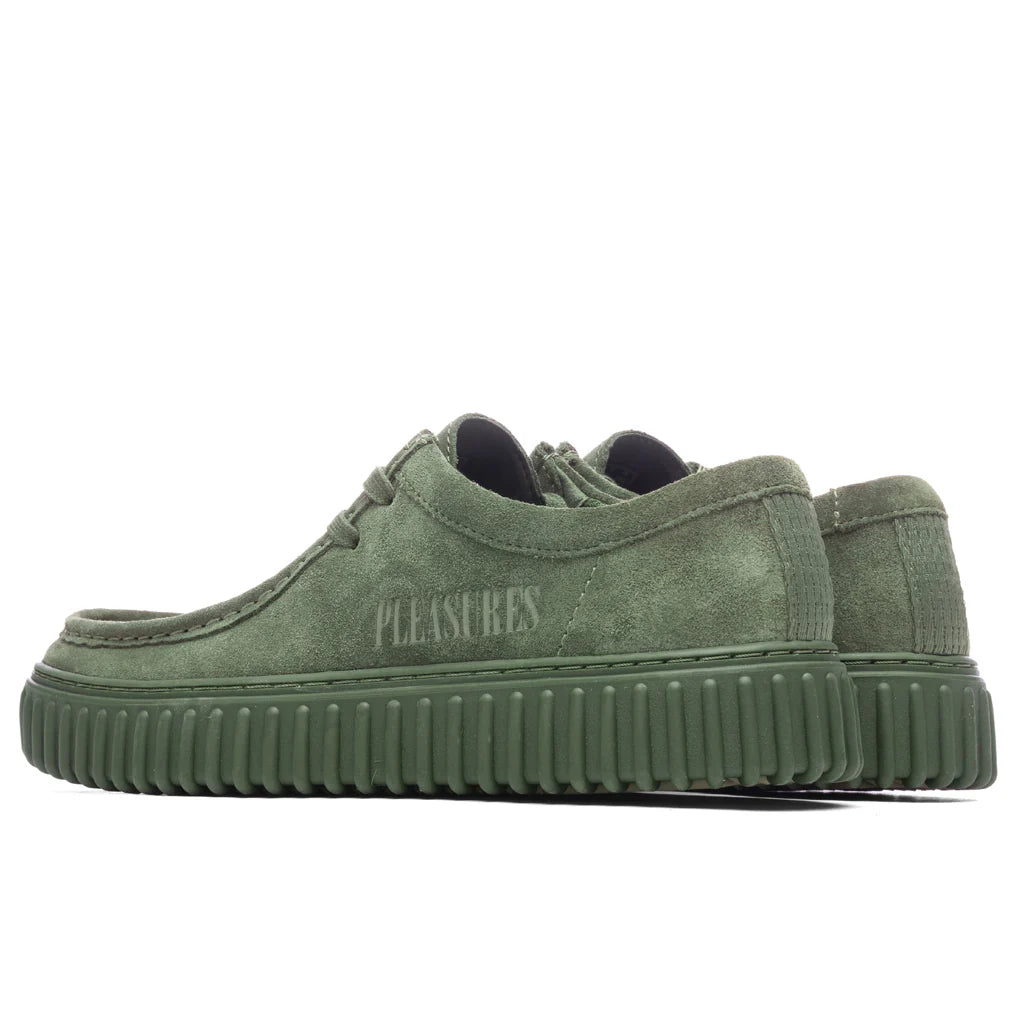 Clarks x Pleasures Torhill Lo Olive