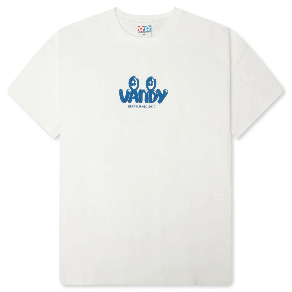 Magazine Tee Off White Cream