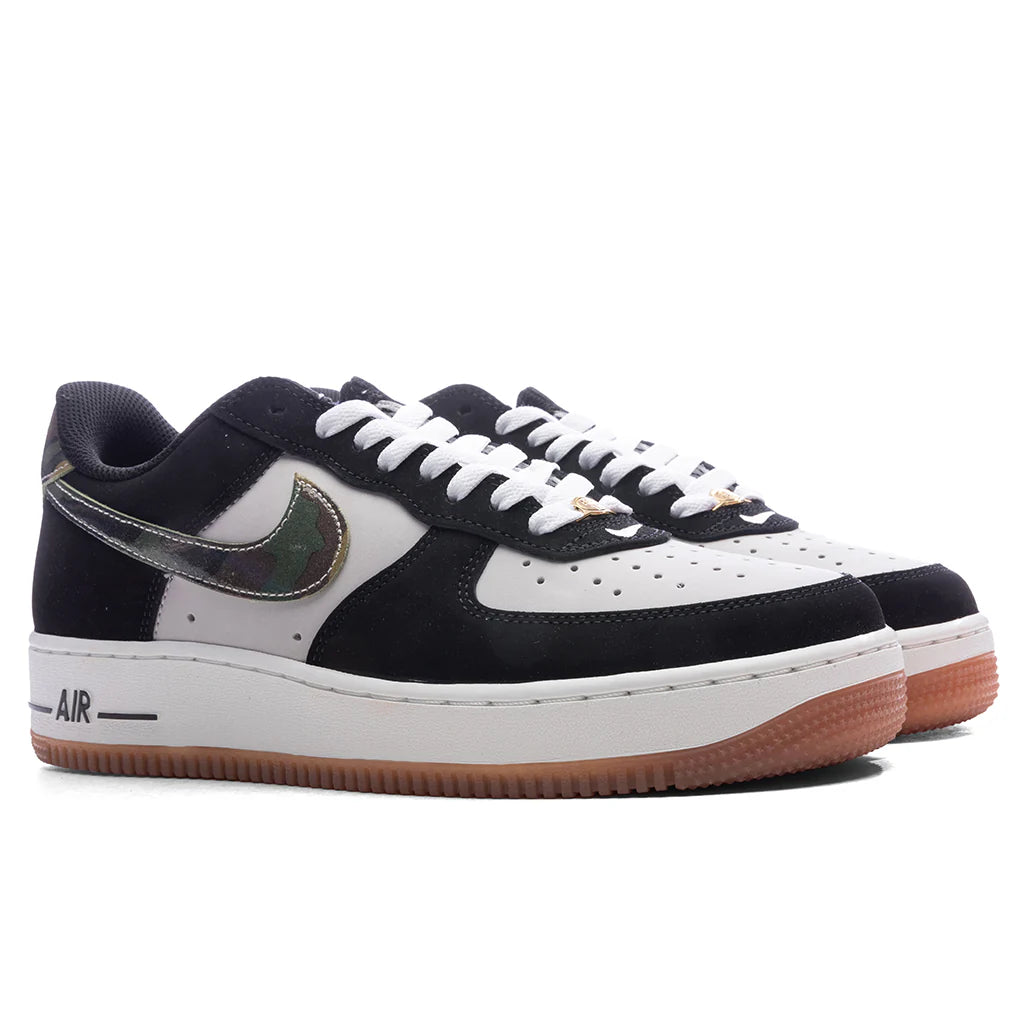 Air Force 1 Low Retro White Black Gum Medium Brown Summit White