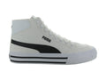 Tenis PUMA Court Classic Vulc Mid Blanco y Negro para Mujer