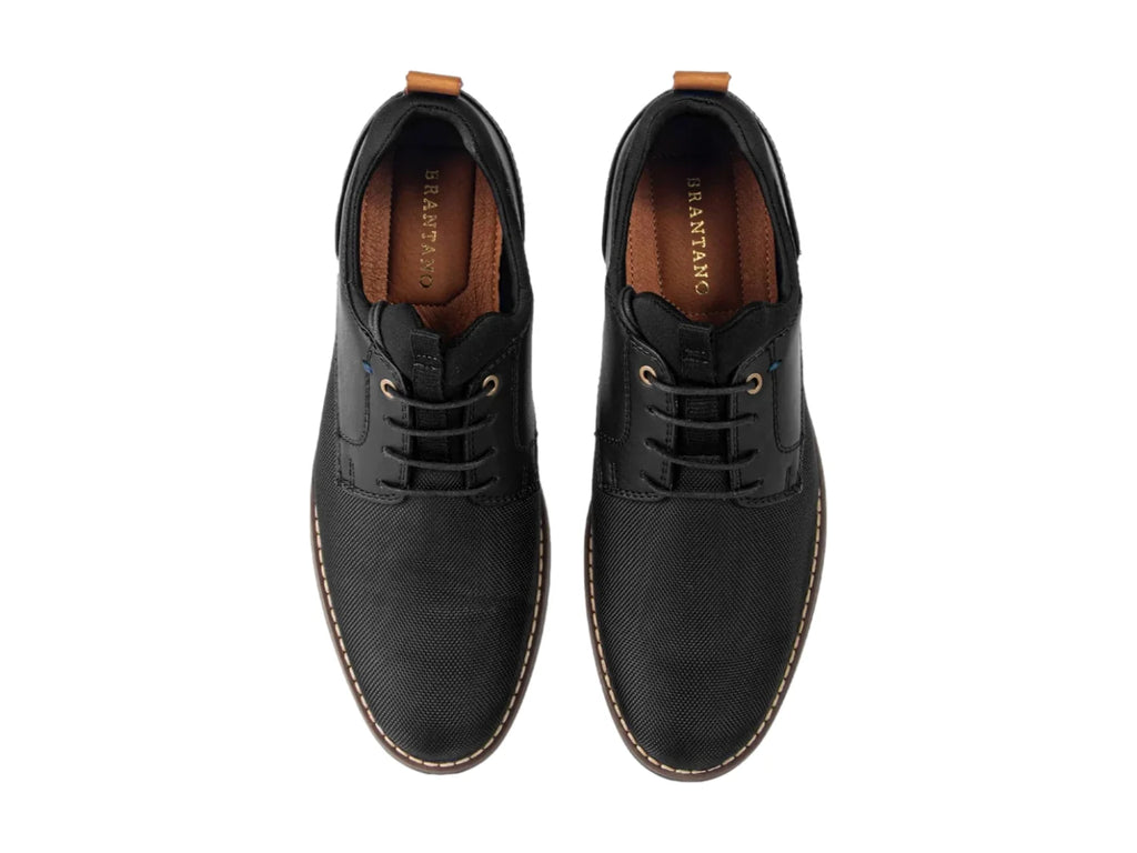 Zapato Brantano Negro Casual para Hombre