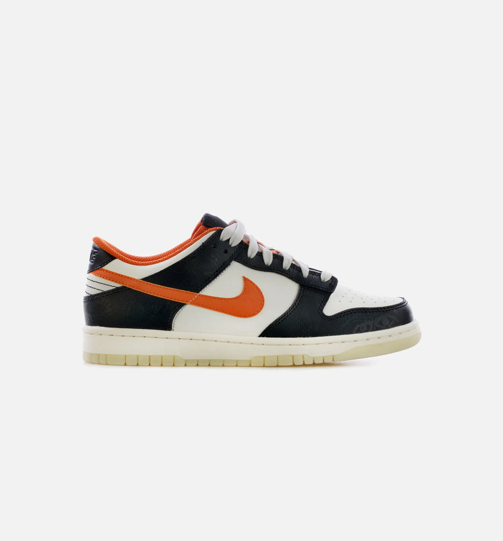Dunk Low Halloween Grade School Lifestyle Shoe Black Orange Sail Limit One Per Customer