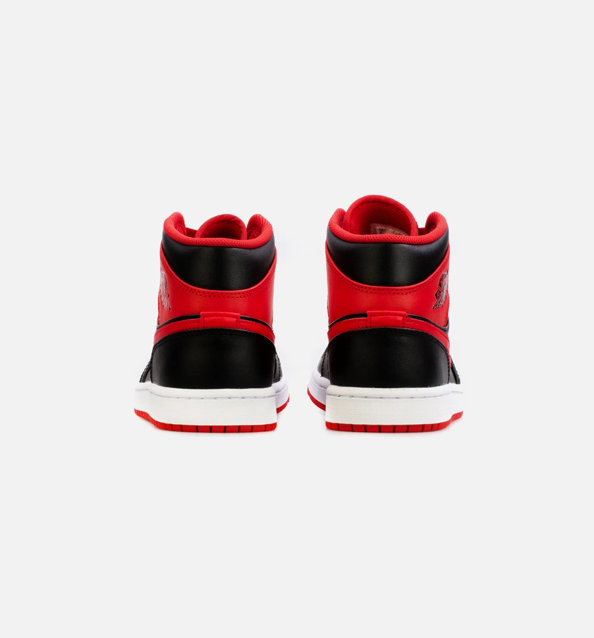 Air Jordan 1 Mid Alternate Bred Mens Lifestyle Shoe Red Black