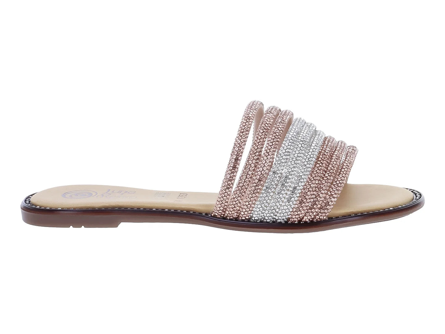 Sandalias Luna Rosa Color Maquillaje para Mujer