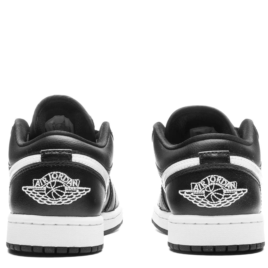 Womens Air Jordan 1 Low Black White Black