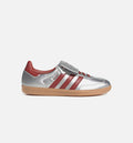 Samba LT Womens Lifestyle Shoe Silver Metallic Preloved Ruby Gum