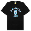 Abc Camo College Tee Black Blue