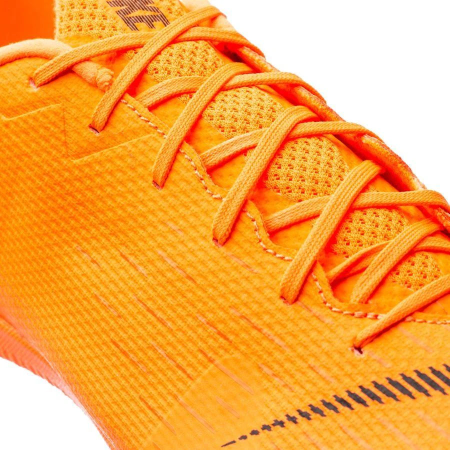 Nike Mercurial VaporX 12 Academy IC Indoor Soccer Shoes Orange Black Volt