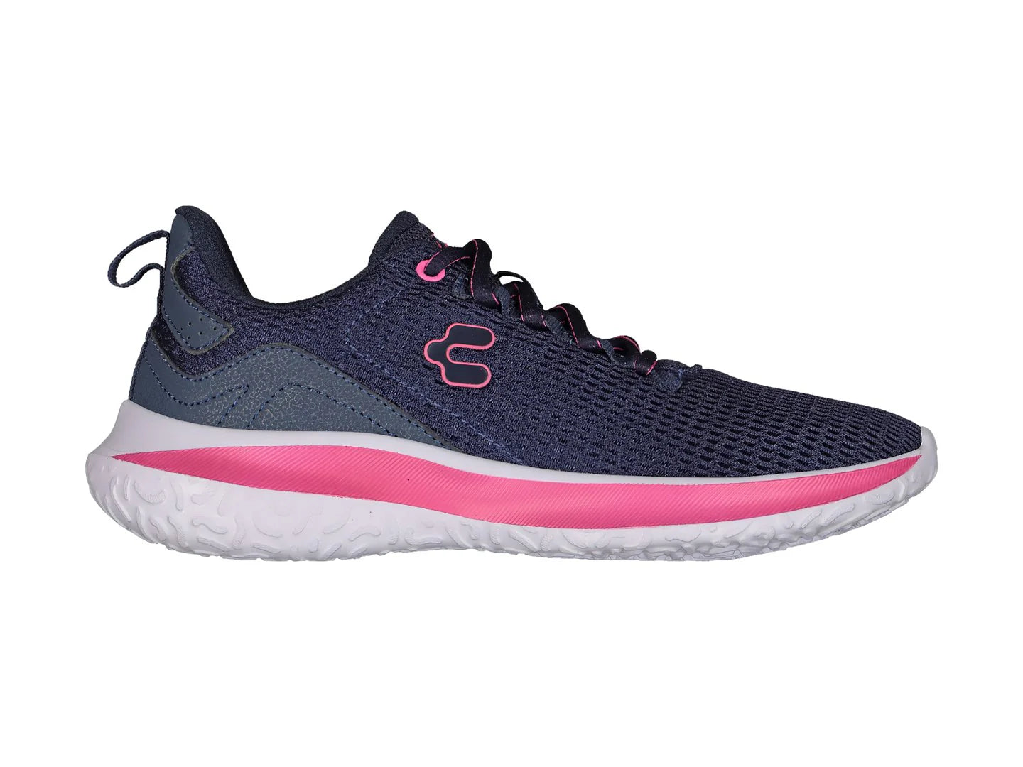 Tenis Charly Azul Marino y Rosa para Mujer