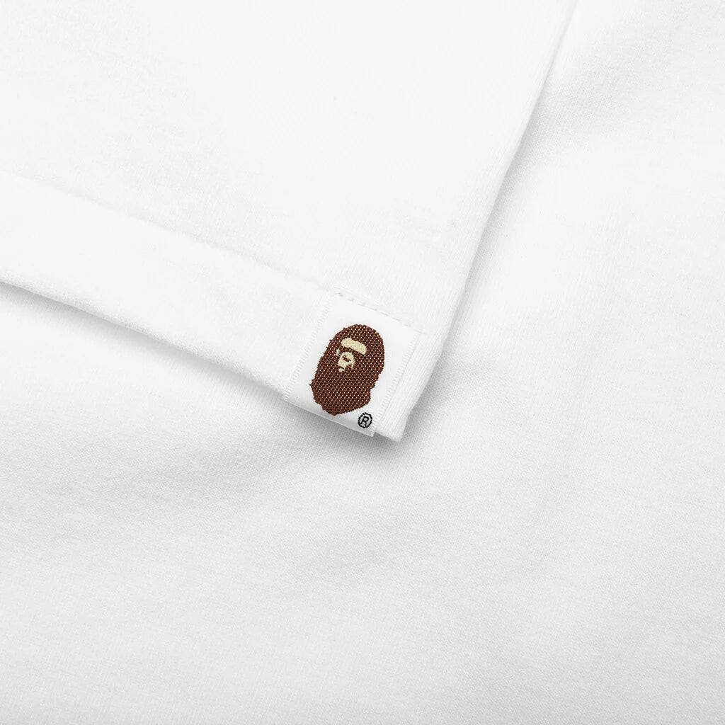 Liquid Camo Bape Sta Logo Tee White